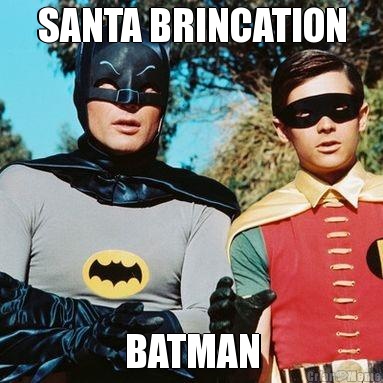 SANTA BRINCATION BATMAN