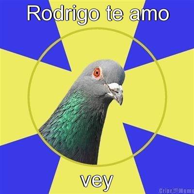 Rodrigo te amo vey