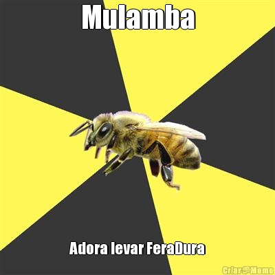 Mulamba Adora levar FeraDura