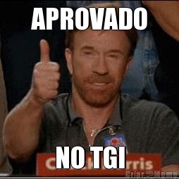APROVADO NO TGI
