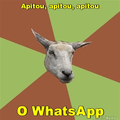 Apitou, apitou, apitou O WhatsApp