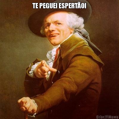 TE PEGUEI ESPERT�O! 