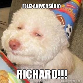 FELIZ ANIVERS�RIO RICHARD!!!