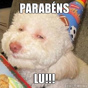 PARAB�NS LU!!!