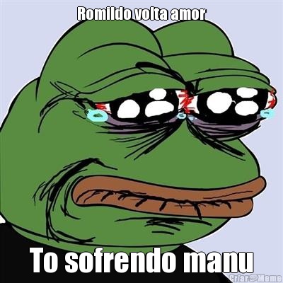Romildo volta amor To sofrendo manu