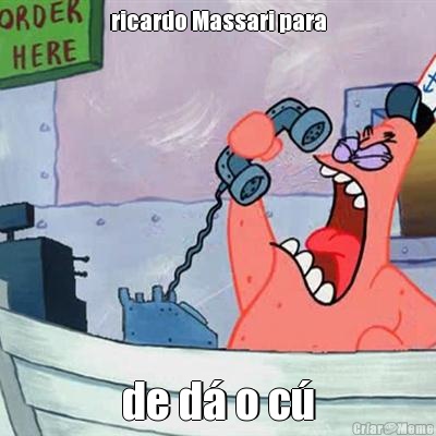 ricardo Massari para de d� o c�