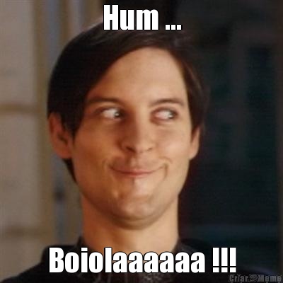 Hum ... Boiolaaaaaa !!!