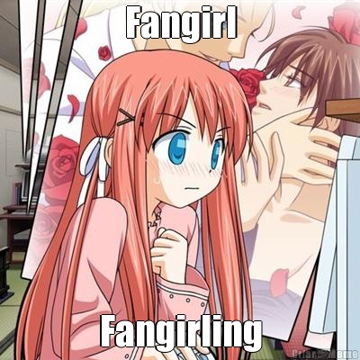 Fangirl Fangirling