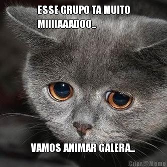 ESSE GRUPO TA MUITO
MIIIIAAADOO... VAMOS ANIMAR GALERA...