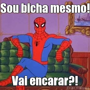 Sou bicha mesmo! Vai encarar?!