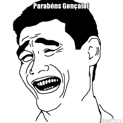 Parab�ns Gon�alo!  