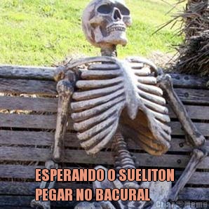  ESPERANDO O SUELITON
PEGAR NO BACURAL