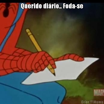 Querido di�rio... Foda-se 