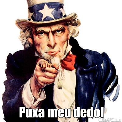  Puxa meu dedo!
