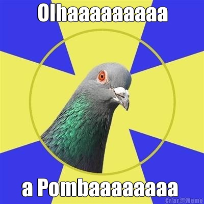 Olhaaaaaaaaa a Pombaaaaaaaa 