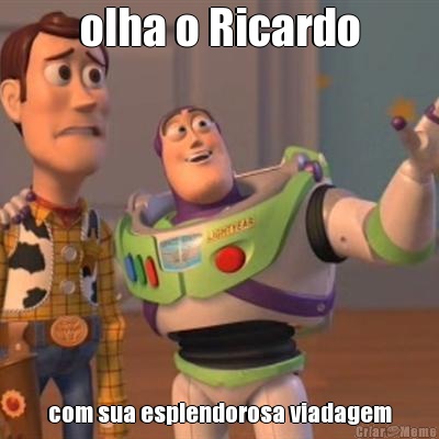 olha o Ricardo com sua esplendorosa viadagem