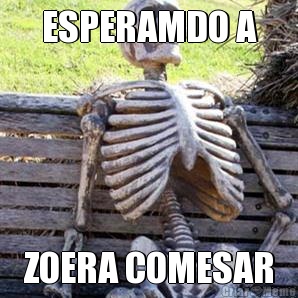 ESPERAMDO A ZOERA COMESAR