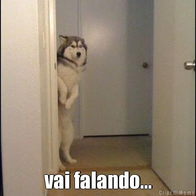  vai falando...