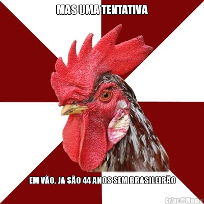 MAS UMA TENTATIVA EM V�O, JA S�O 44 ANOS SEM BRASILEIR�O