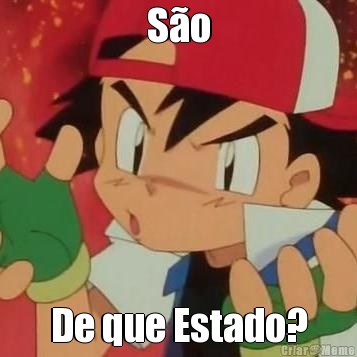 S�o De que Estado?