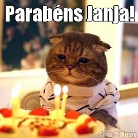 Parab�ns Janja! 