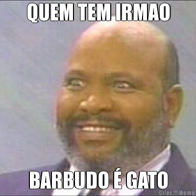 QUEM TEM IRMAO BARBUDO � GATO
