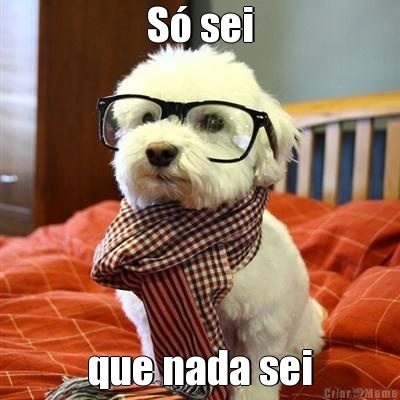 S� sei que nada sei