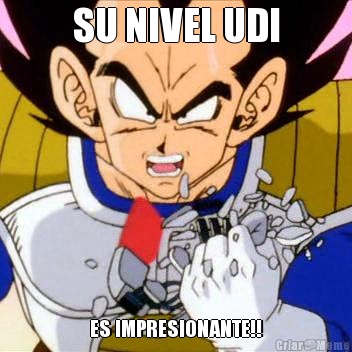SU NIVEL UDI ES IMPRESIONANTE!!