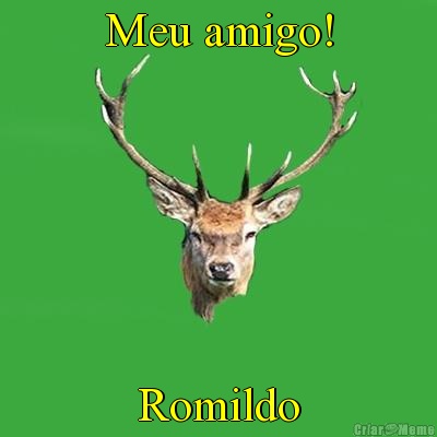 Meu amigo! Romildo