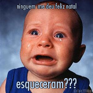 ninguem  me deu feliz natal esqueceram???
