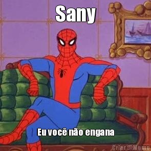 Sany Eu voc� n�o engana