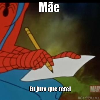 M�e  Eu juro que tetei