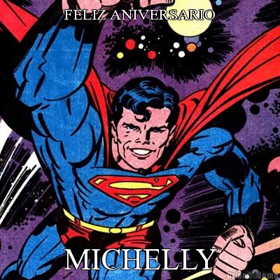 FELIZ ANIVERSARIO MICHELLY
