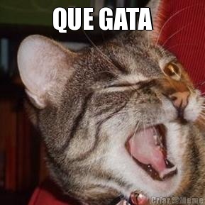 QUE GATA 