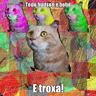 Todo hudson � bob� E troxa!