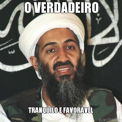O VERDADEIRO TRANQUILO E FAVORAVEL