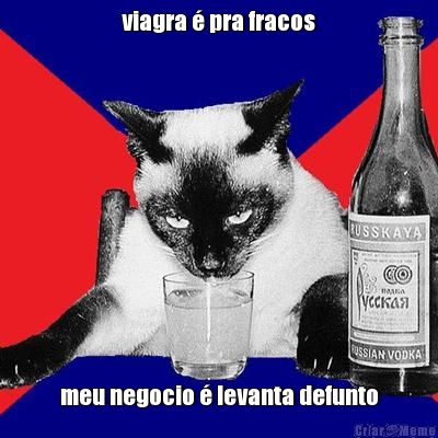 viagra � pra fracos meu negocio � levanta defunto