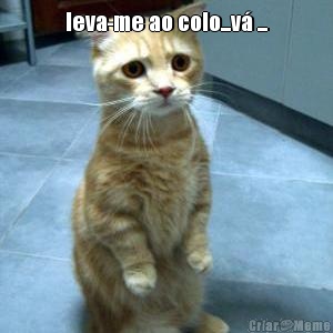 leva-me ao colo...v� ... 