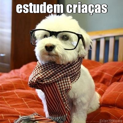 estudem cria�as 