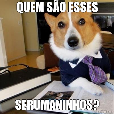 QUEM S�O ESSES SERUMANINHOS?