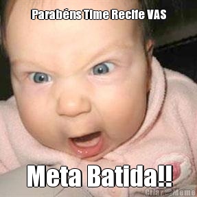 Parab�ns Time Recife VAS Meta Batida!!