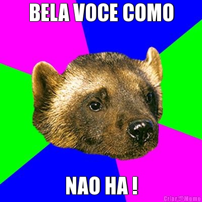 BELA VOCE COMO NAO HA !