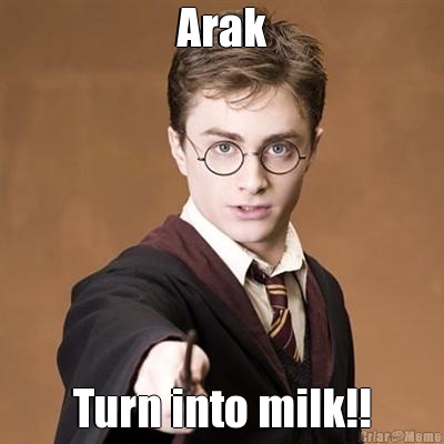 Arak Turn into milk!!