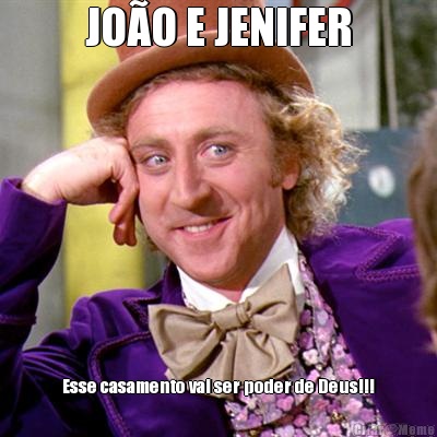 JO�O E JENIFER Esse casamento vai ser poder de Deus!!!