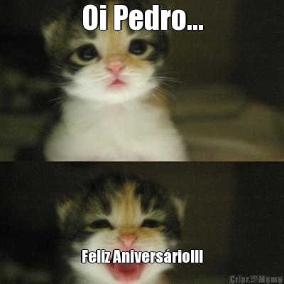 Oi Pedro... Feliz Anivers�rio!!!