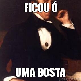 FICOU � UMA BOSTA