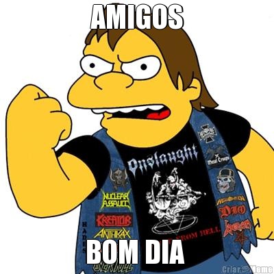 AMIGOS BOM DIA 
