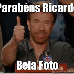 Parab�ns Ricardo Bela Foto