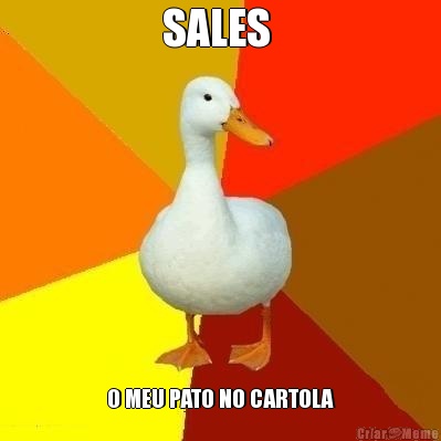 SALES  O MEU PATO NO CARTOLA