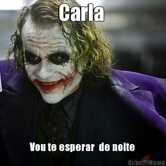 Carla  Vou te esperar  de noite
